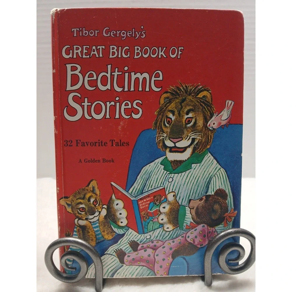 1967 Golden Book Tibor Gergely's Great Big Book of Bedtime Stories-Peggy Parish